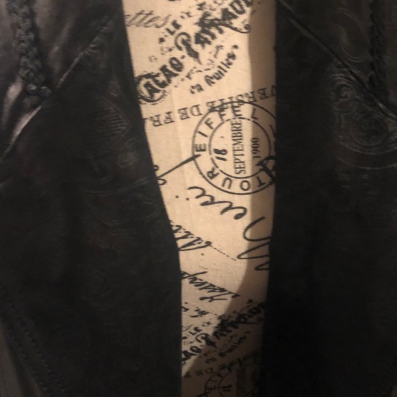 LNR genuine leather trench coat - Picture 6 of 16